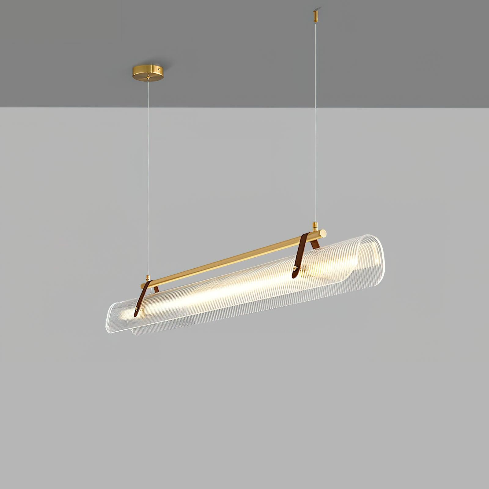 Acrylic Linear Chandelier - Lamp Outdoor