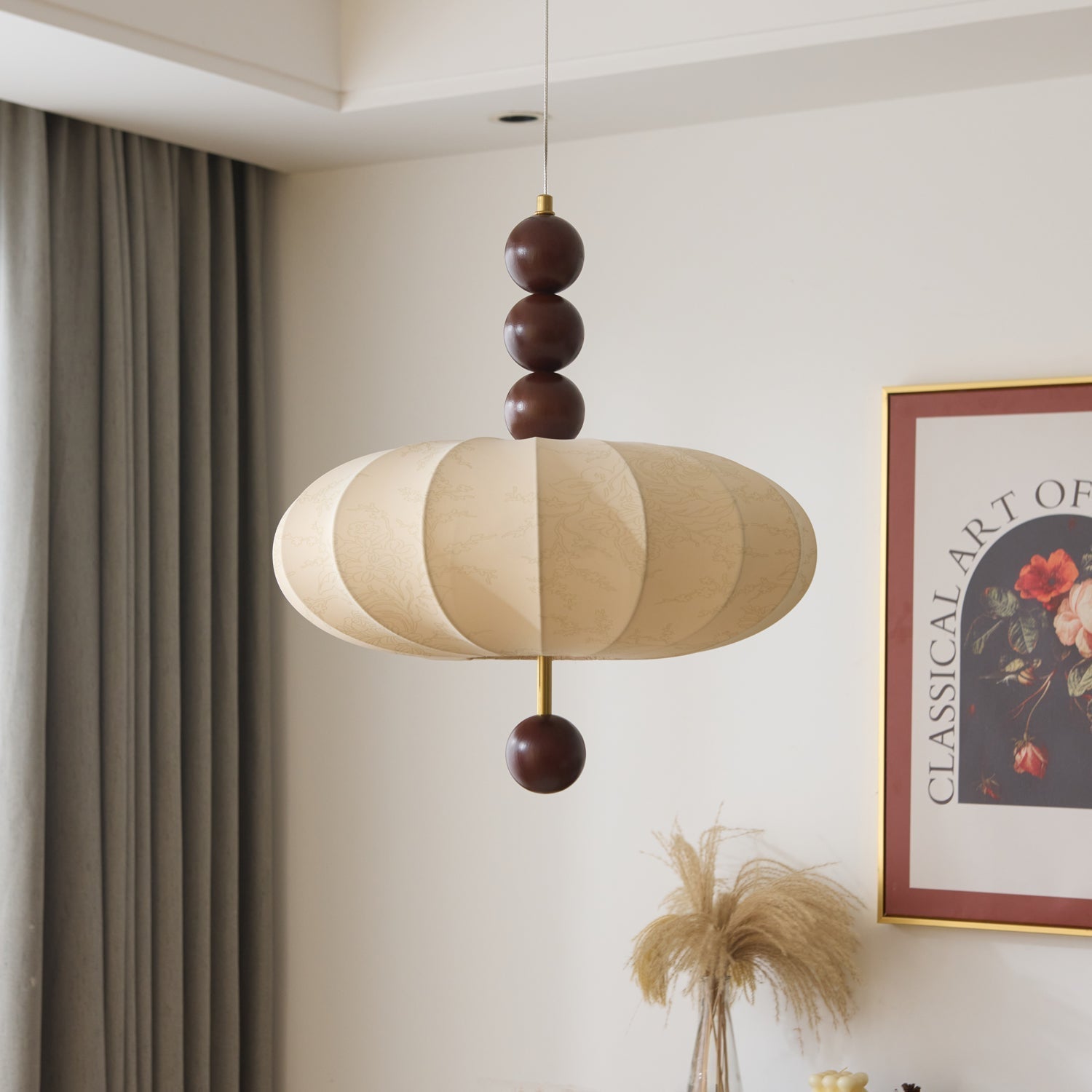 Adelaide Fabric Pendant Light - Lamp Outdoor