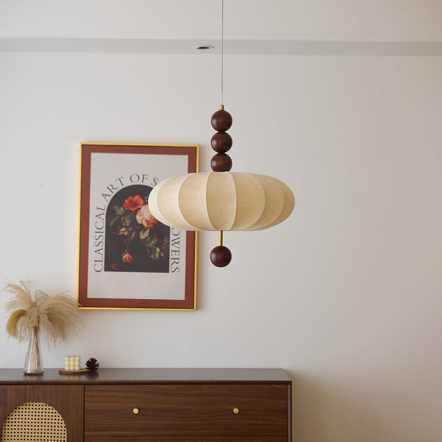 Adelaide Fabric Pendant Light - Lamp Outdoor