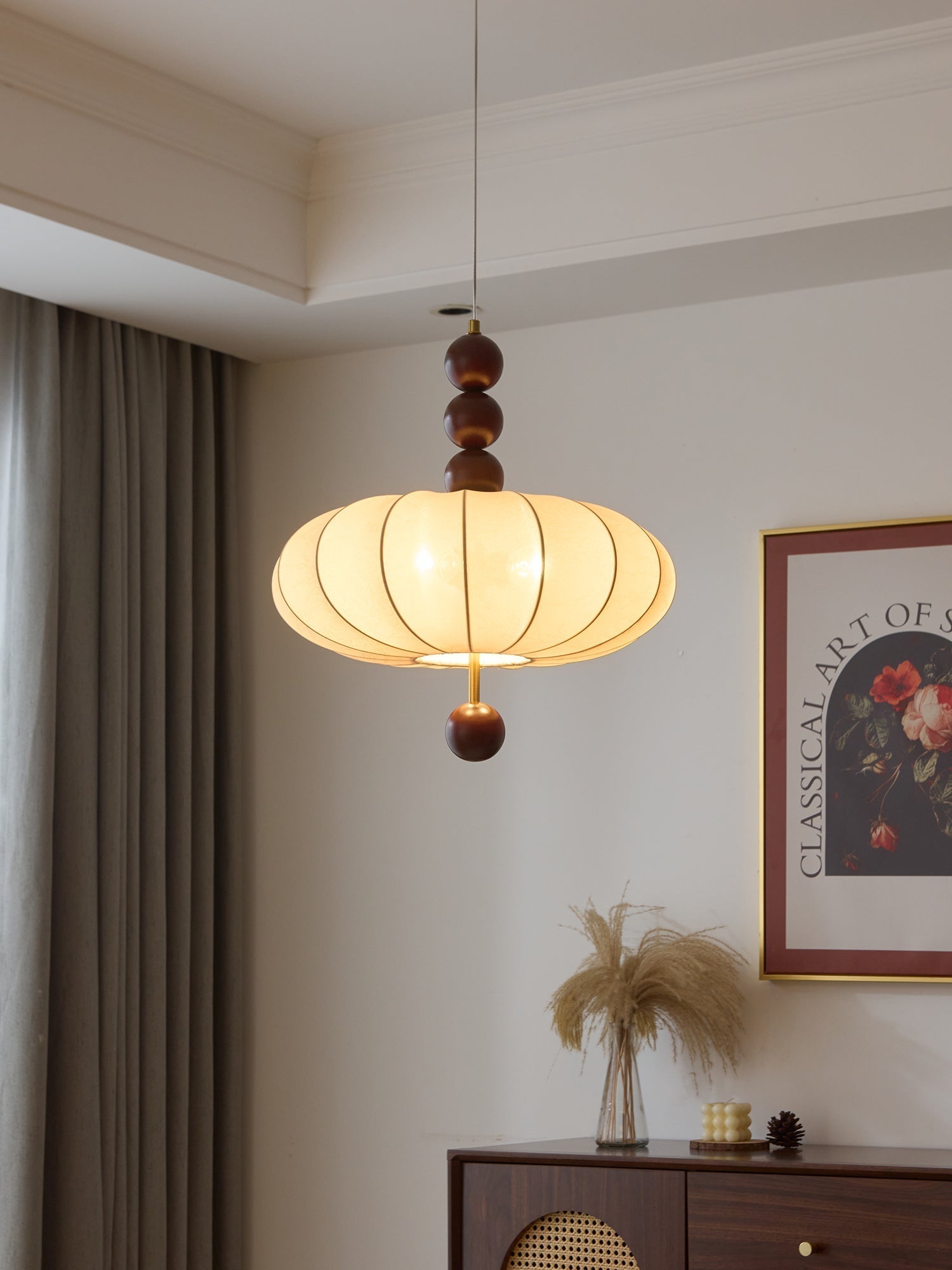Adelaide Fabric Pendant Light - Lamp Outdoor
