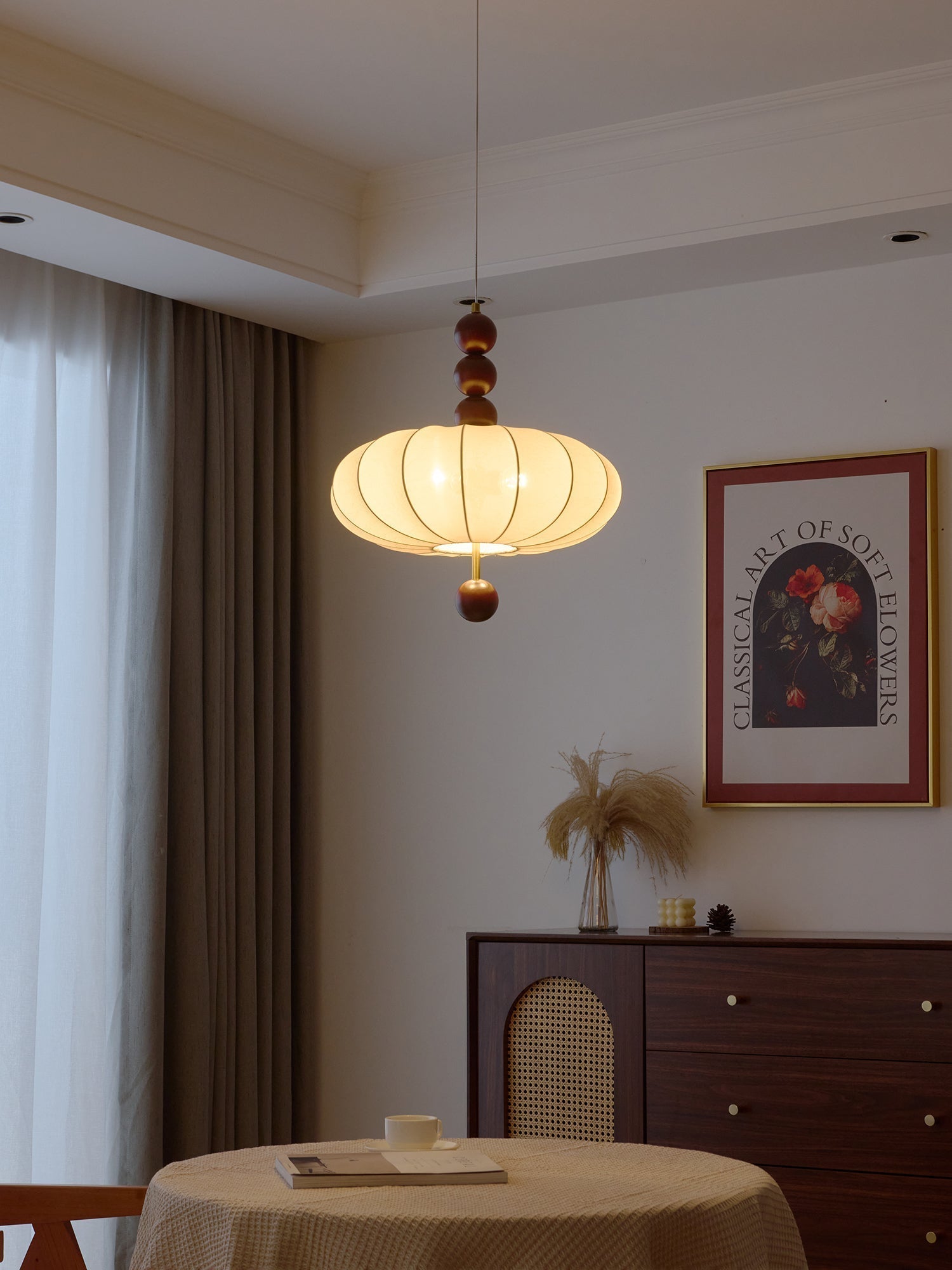Adelaide Fabric Pendant Light - Lamp Outdoor