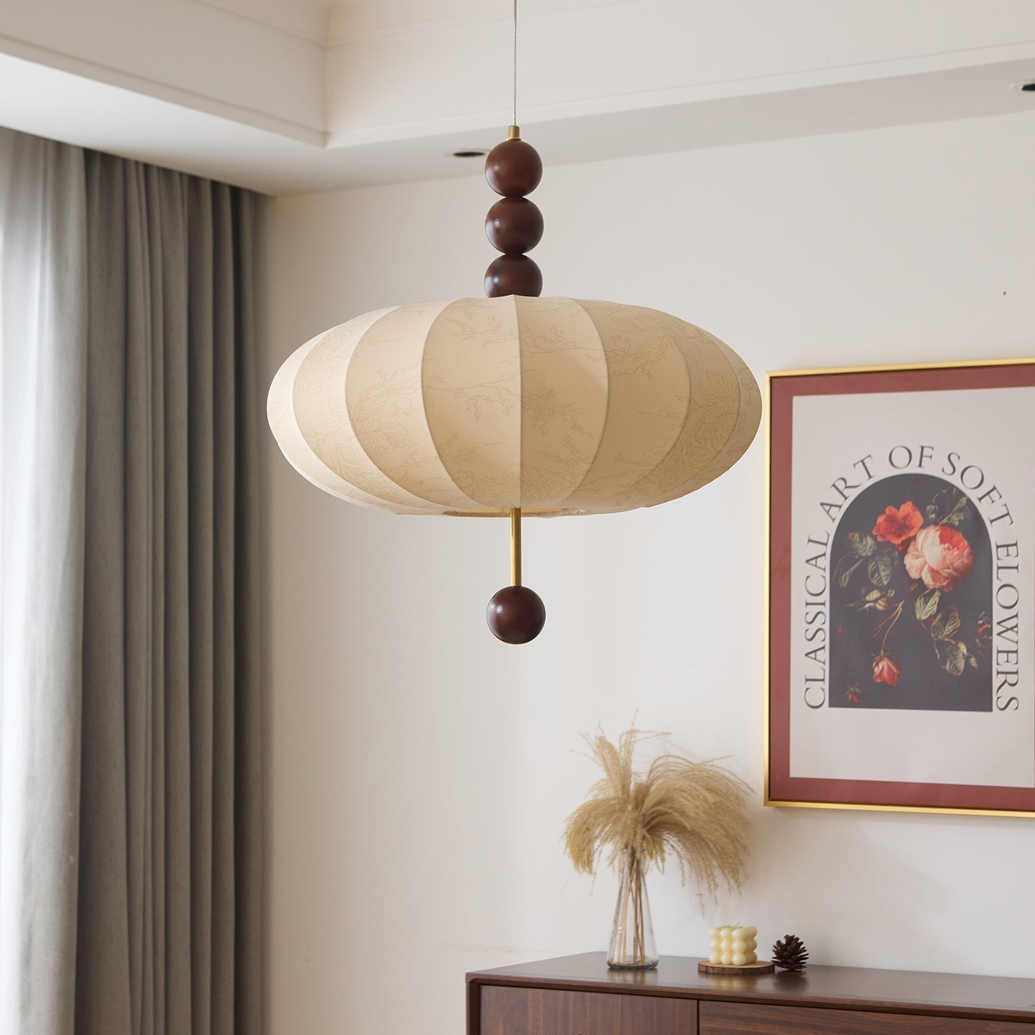 Adelaide Fabric Pendant Light - Lamp Outdoor