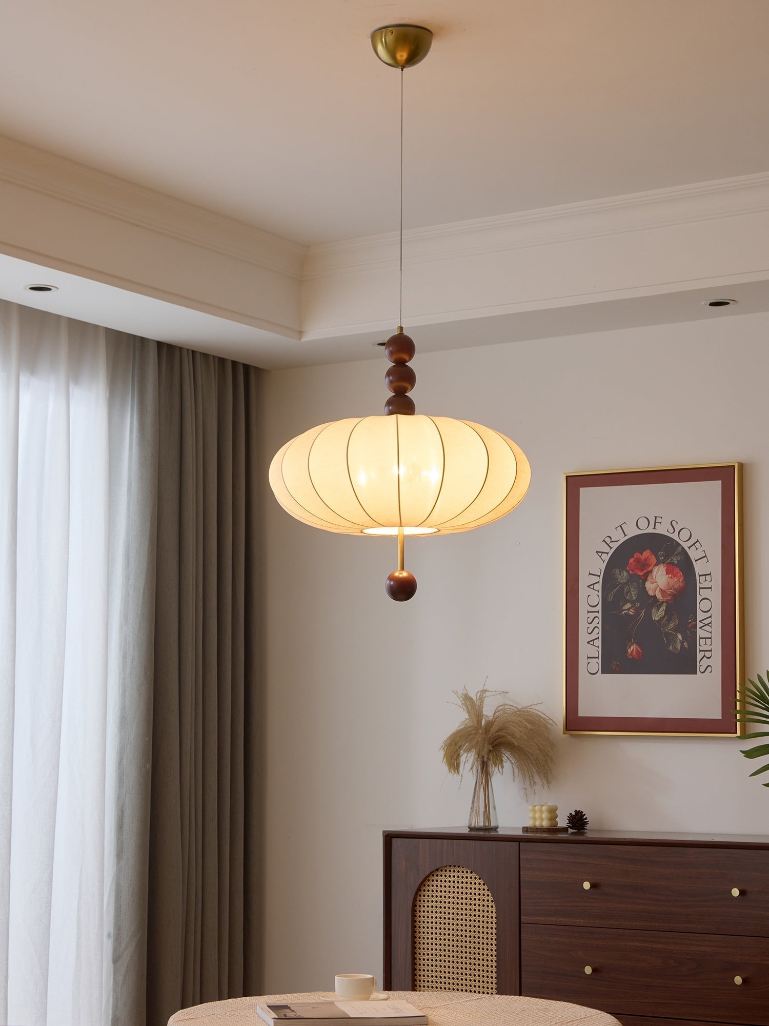 Adelaide Fabric Pendant Light - Lamp Outdoor