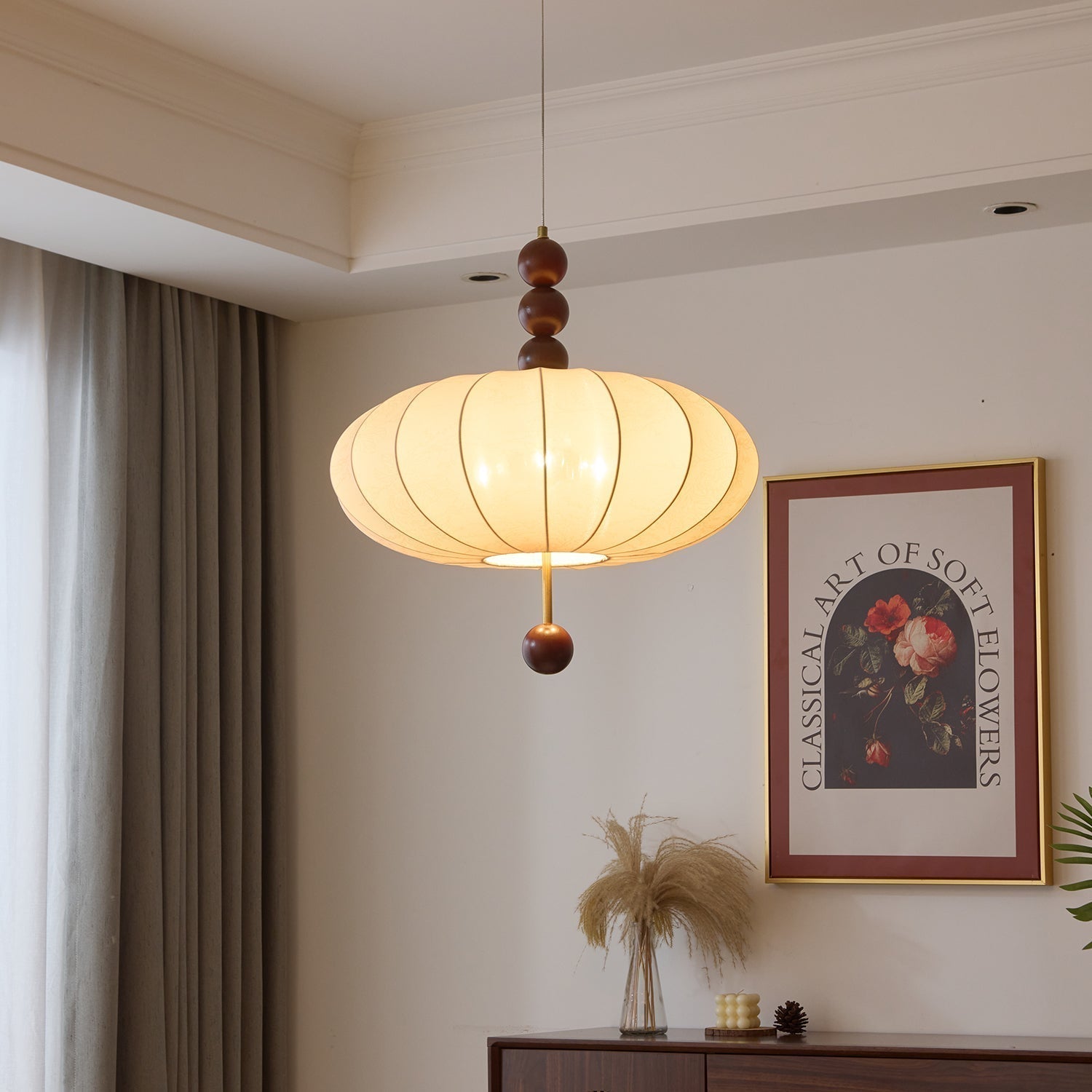 Adelaide Fabric Pendant Light - Lamp Outdoor