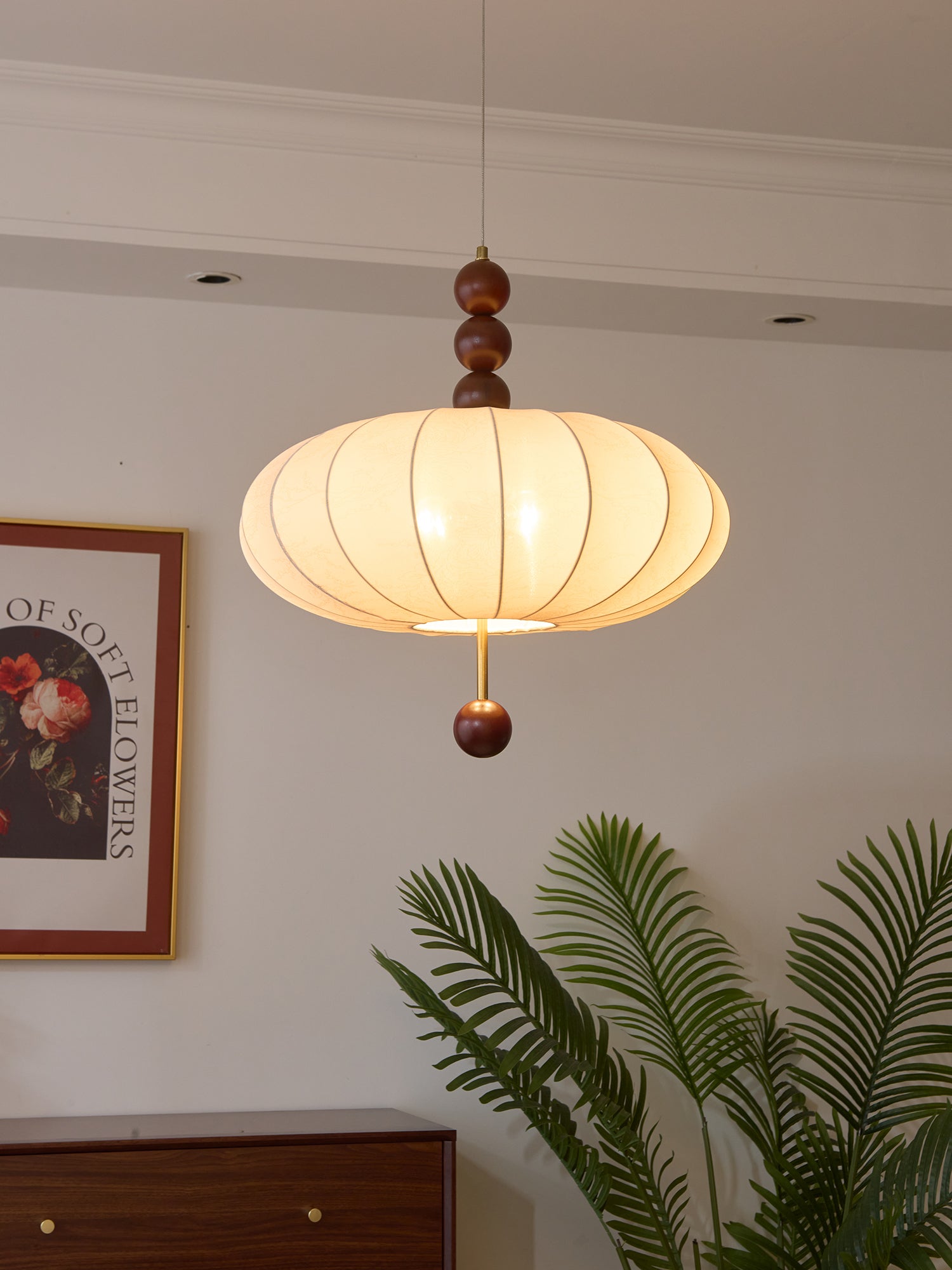 Adelaide Fabric Pendant Light - Lamp Outdoor