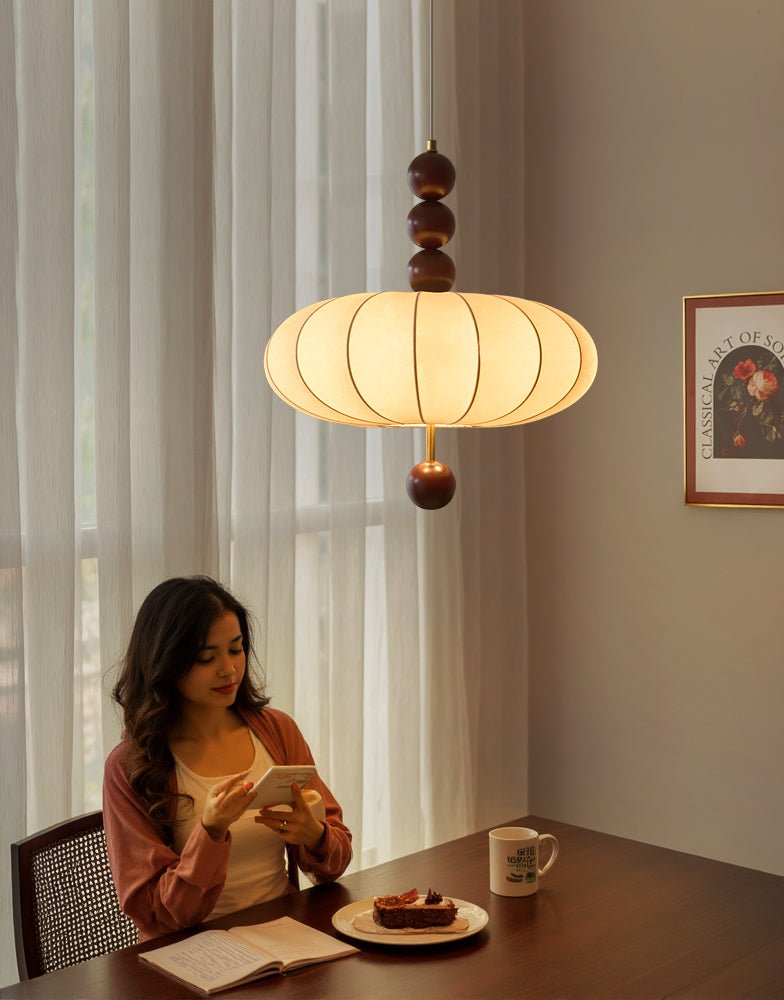 Adelaide Fabric Pendant Light - Lamp Outdoor