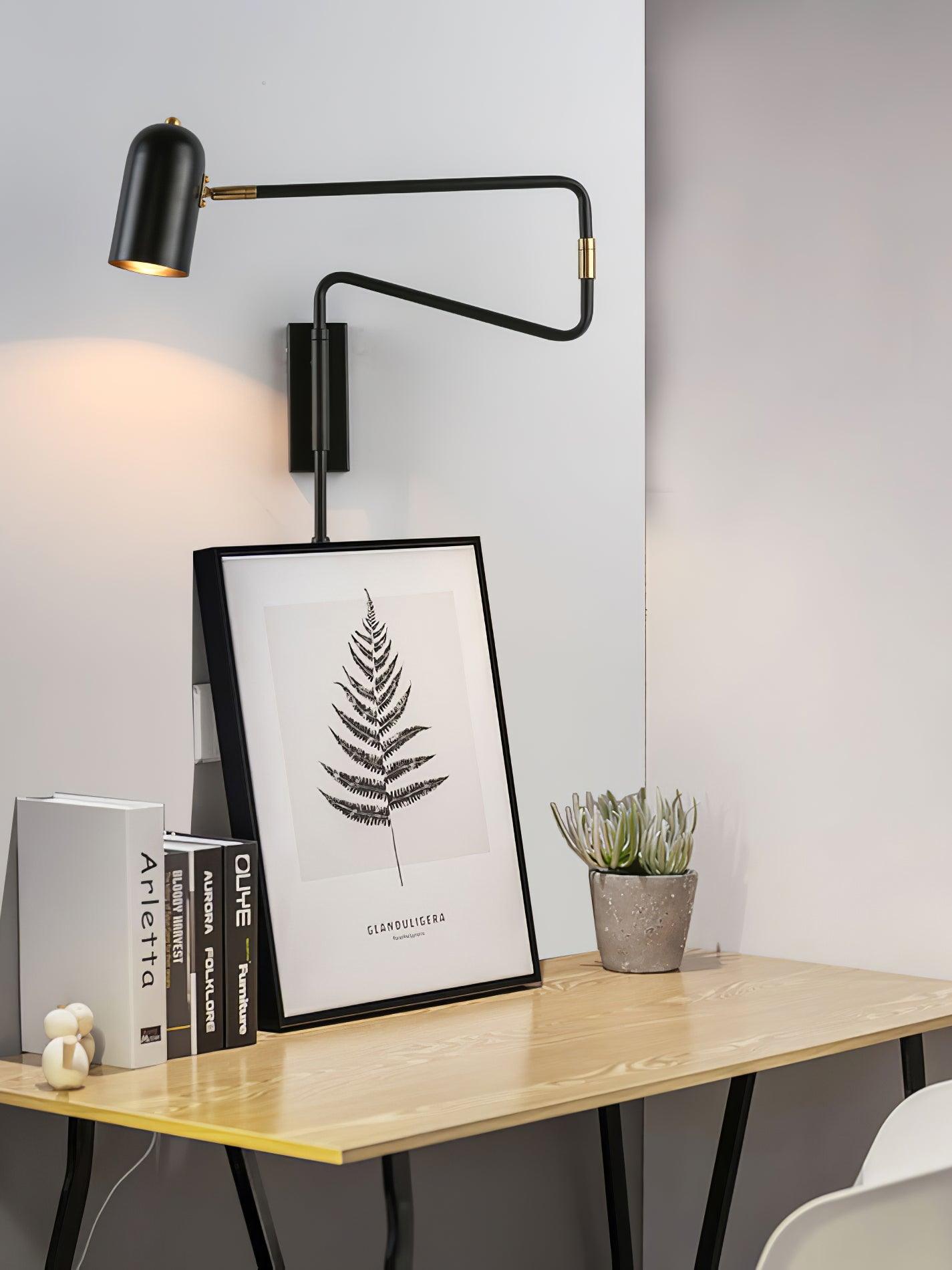 Adjustable Arm Reading Wall Lamp - Lamp Outdoor
