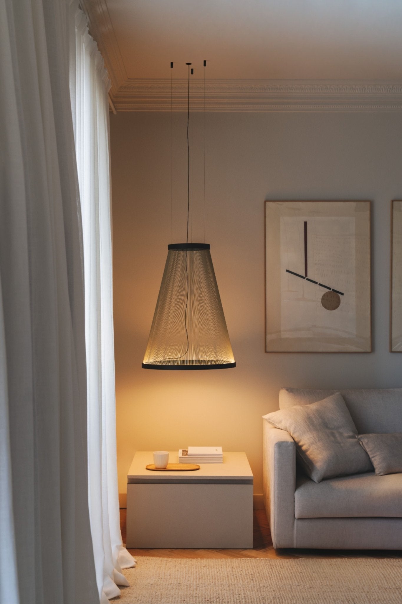 Cone Minimalist Aluminum Pendant Light - Lamp Outdoor