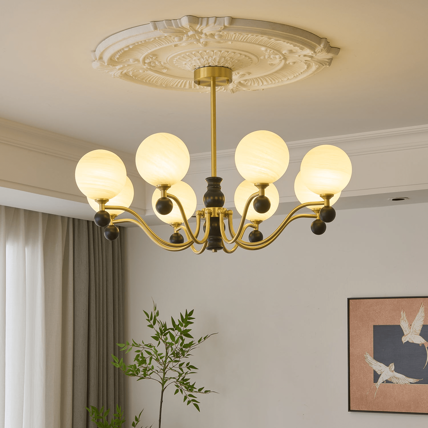 Aether Sphere Chandelier - Lamp Outdoor