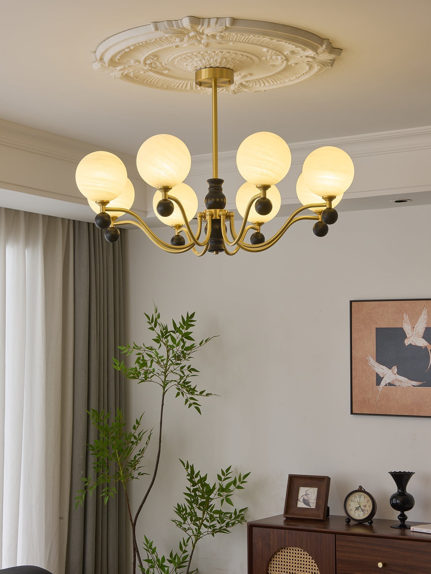 Aether Sphere Chandelier - Lamp Outdoor