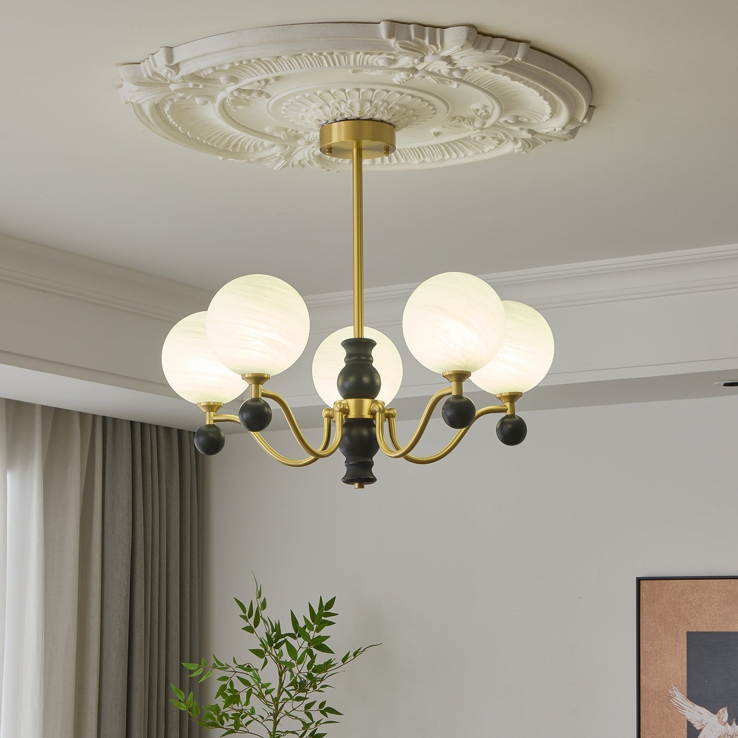 Aether Sphere Chandelier - Lamp Outdoor