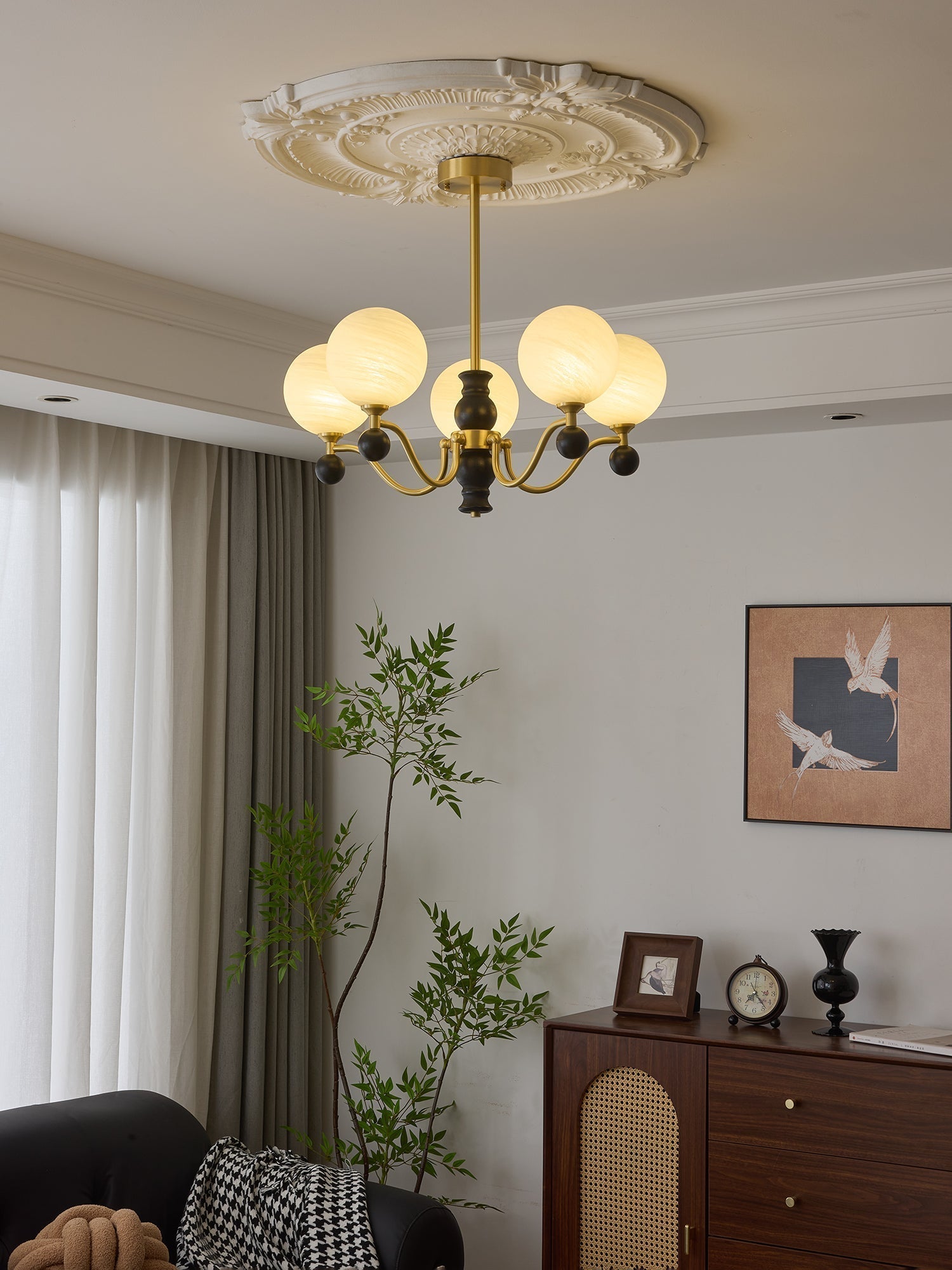 Aether Sphere Chandelier - Lamp Outdoor
