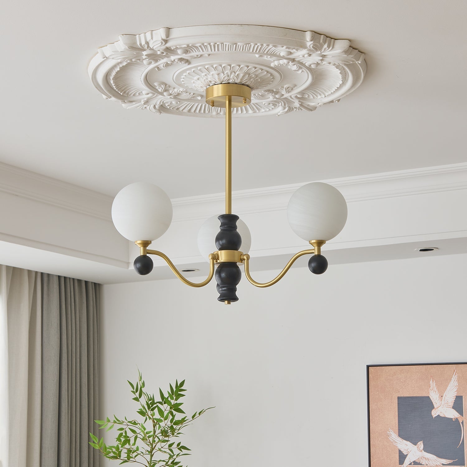 Aether Sphere Chandelier - Lamp Outdoor