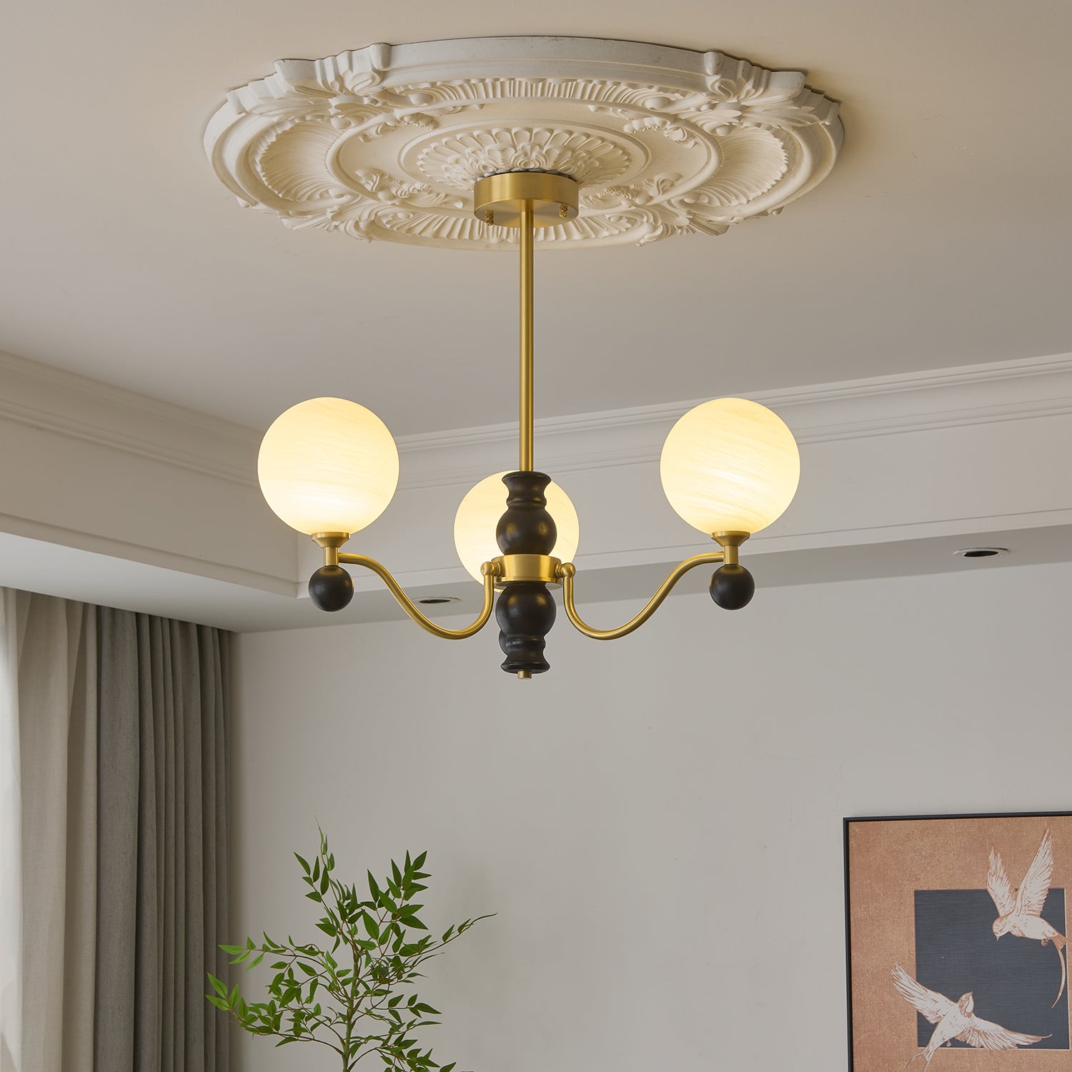 Aether Sphere Chandelier - Lamp Outdoor