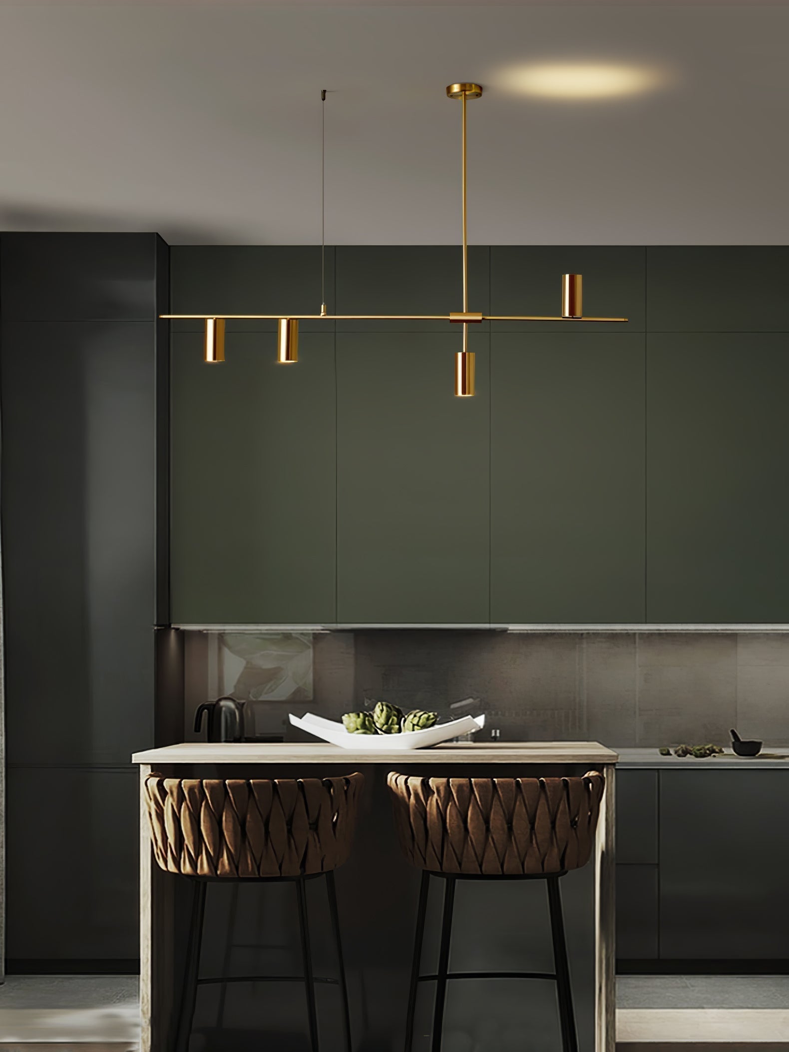 Cassandra Linear Chandelier - Lamp Outdoor