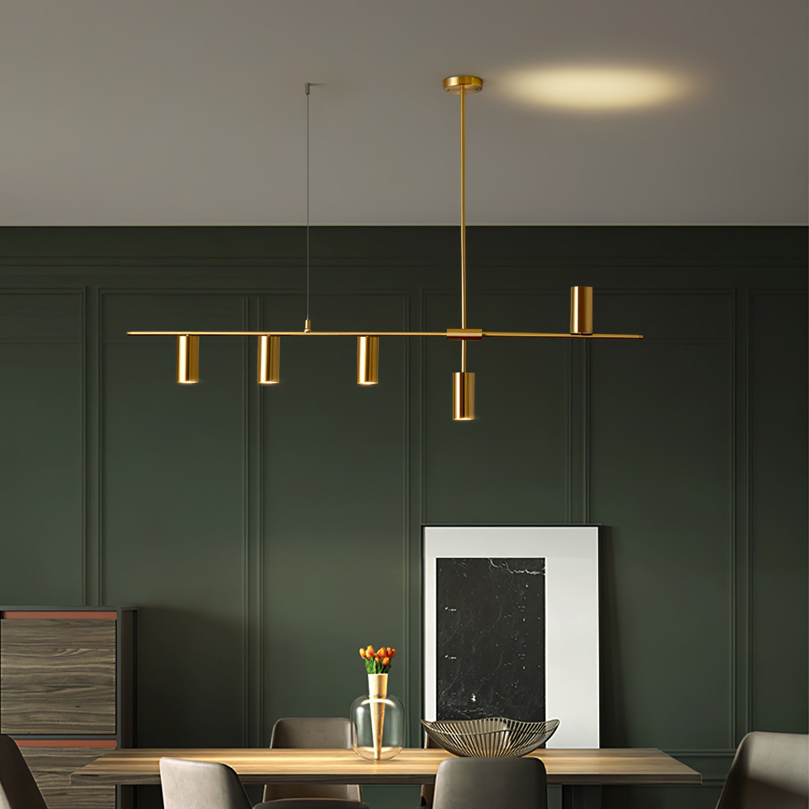 Cassandra Linear Chandelier - Lamp Outdoor