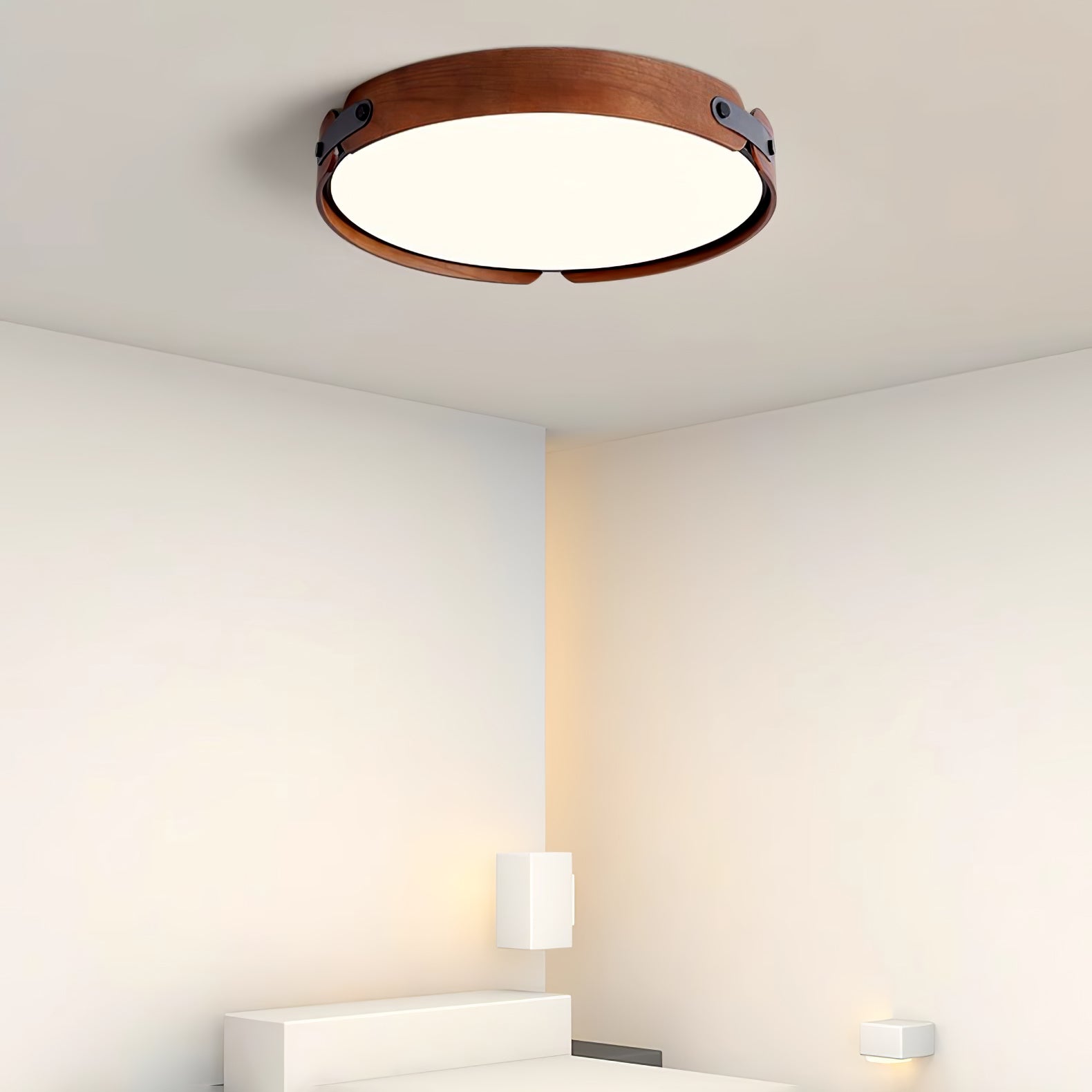 Aiwen Wood Ceiling Light - Lamp Outdoor