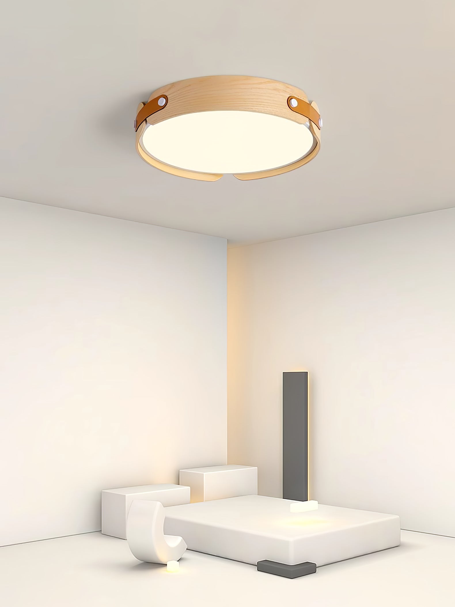 Aiwen Wood Ceiling Light - Lamp Outdoor