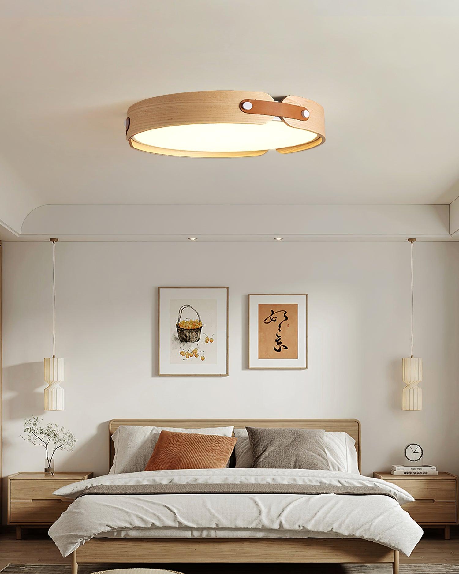 Aiwen Wood Ceiling Light - Lamp Outdoor