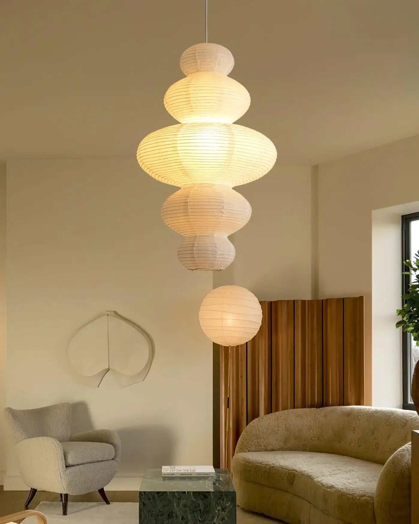 Akari Juni Pendant Lamp - Lamp Outdoor