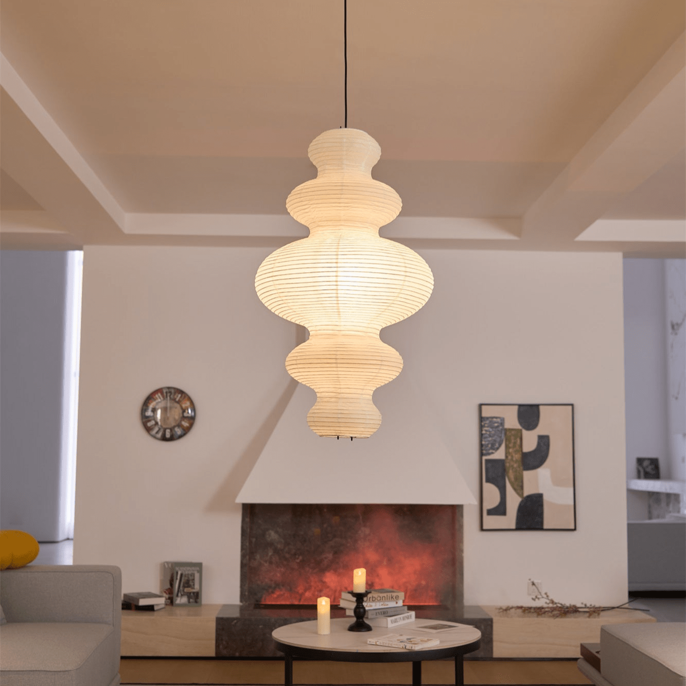Akari Juni Pendant Lamp - Lamp Outdoor