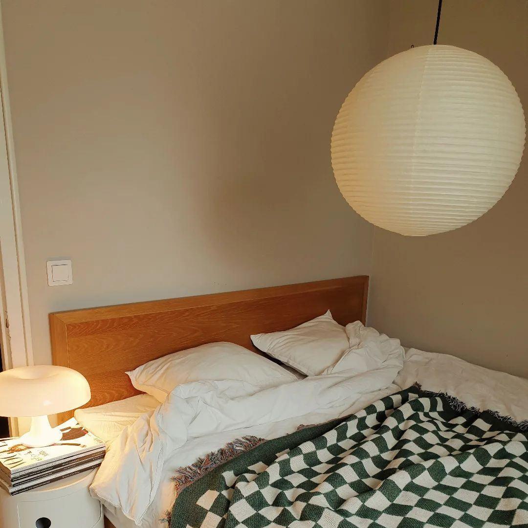Washi Paper Round Series Pendant Lamp - Lamp Outdoor