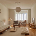 Washi Paper Round Series Pendant Lamp - Lamp Outdoor