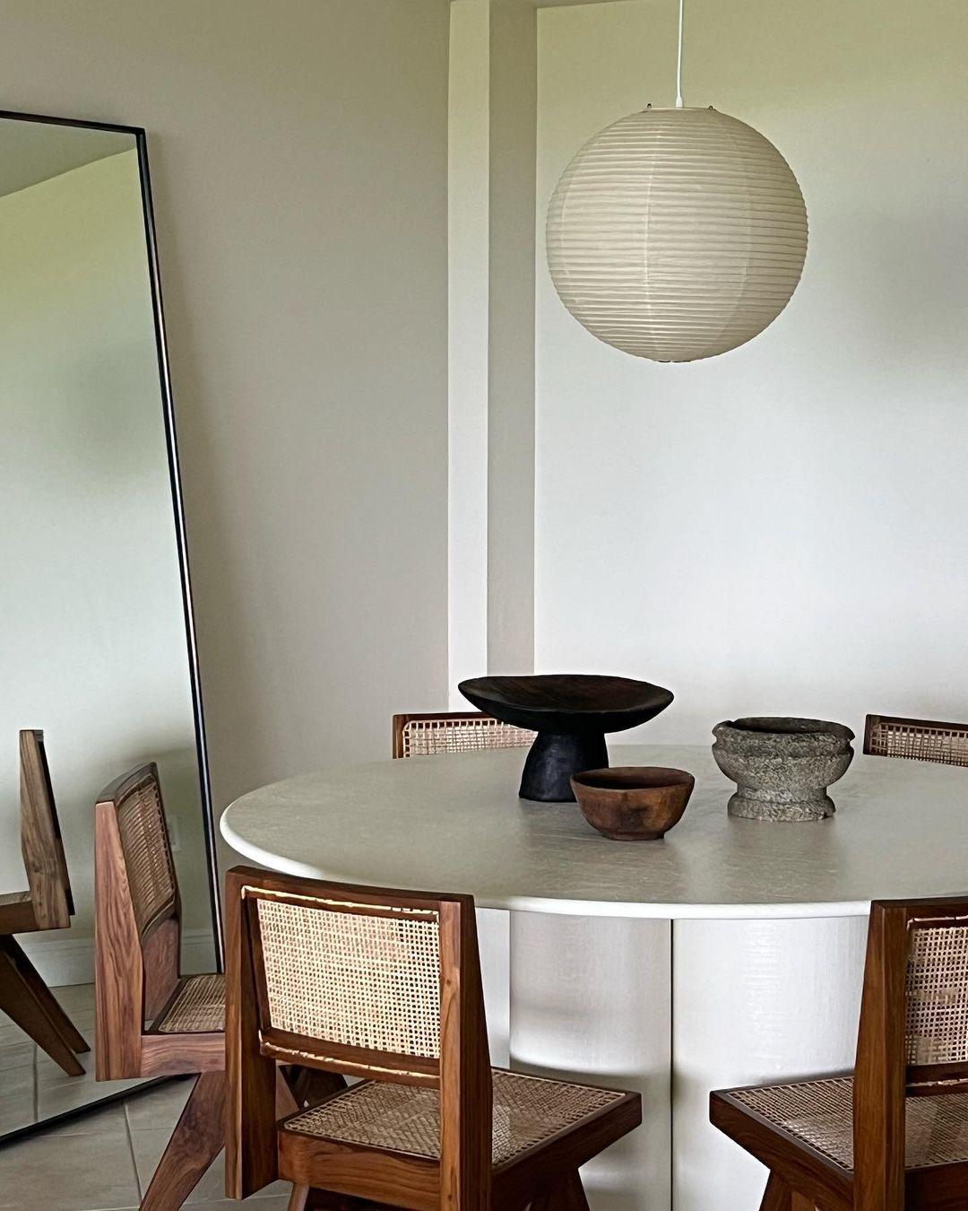 Washi Paper Round Series Pendant Lamp - Lamp Outdoor