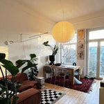 Washi Paper Round Series Pendant Lamp - Lamp Outdoor