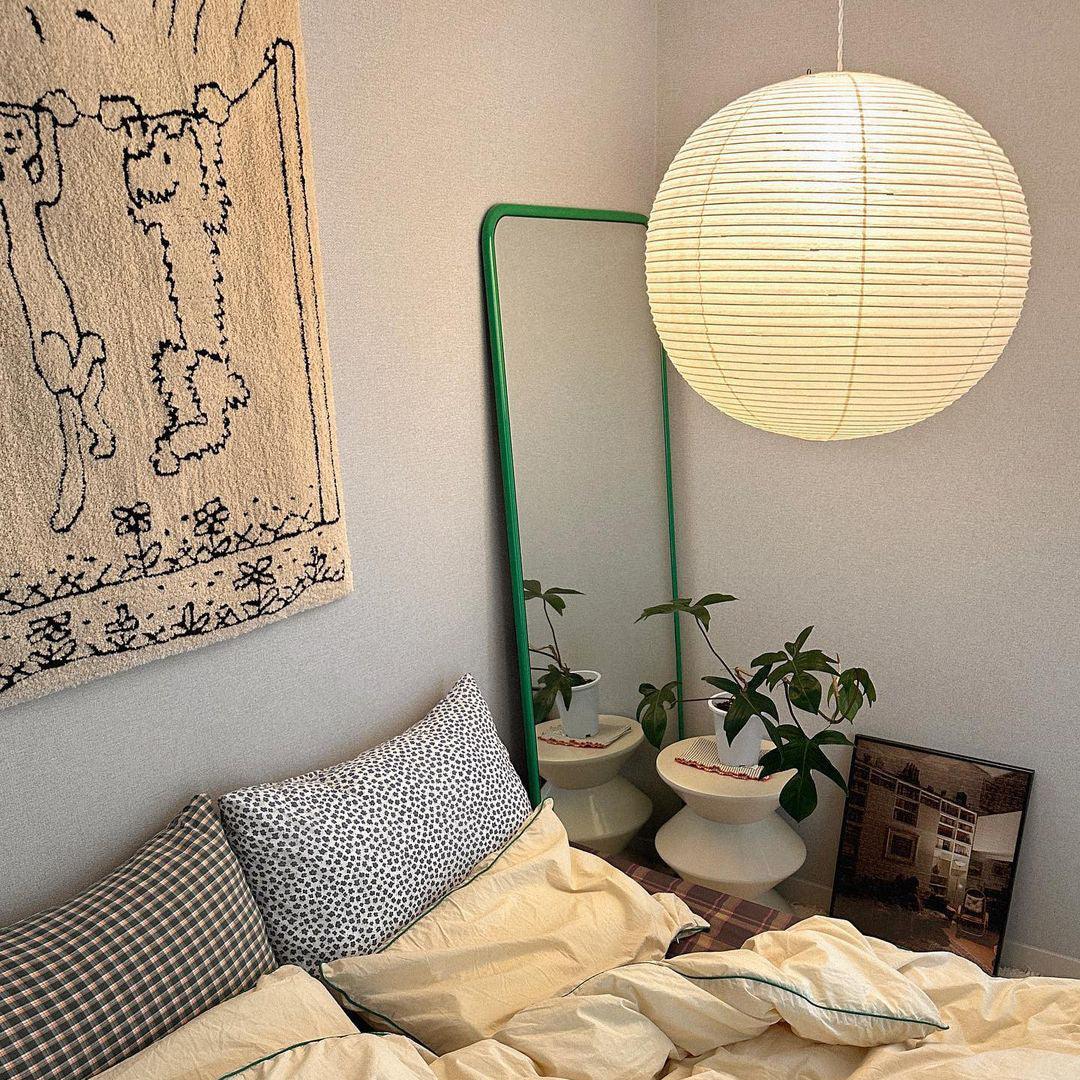 Washi Paper Round Series Pendant Lamp - Lamp Outdoor