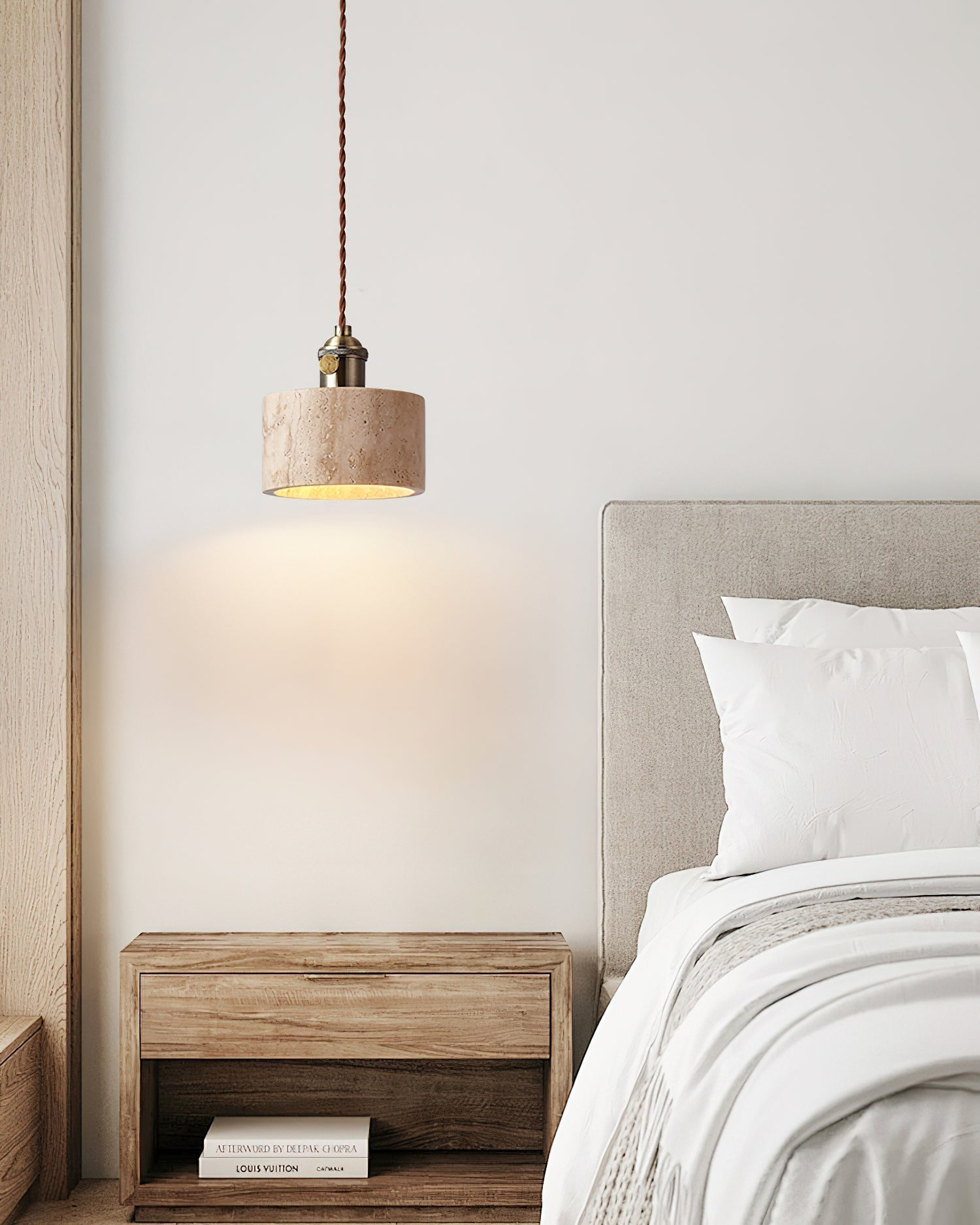 Lysorel Travertine Pendant Light - Lamp Outdoor