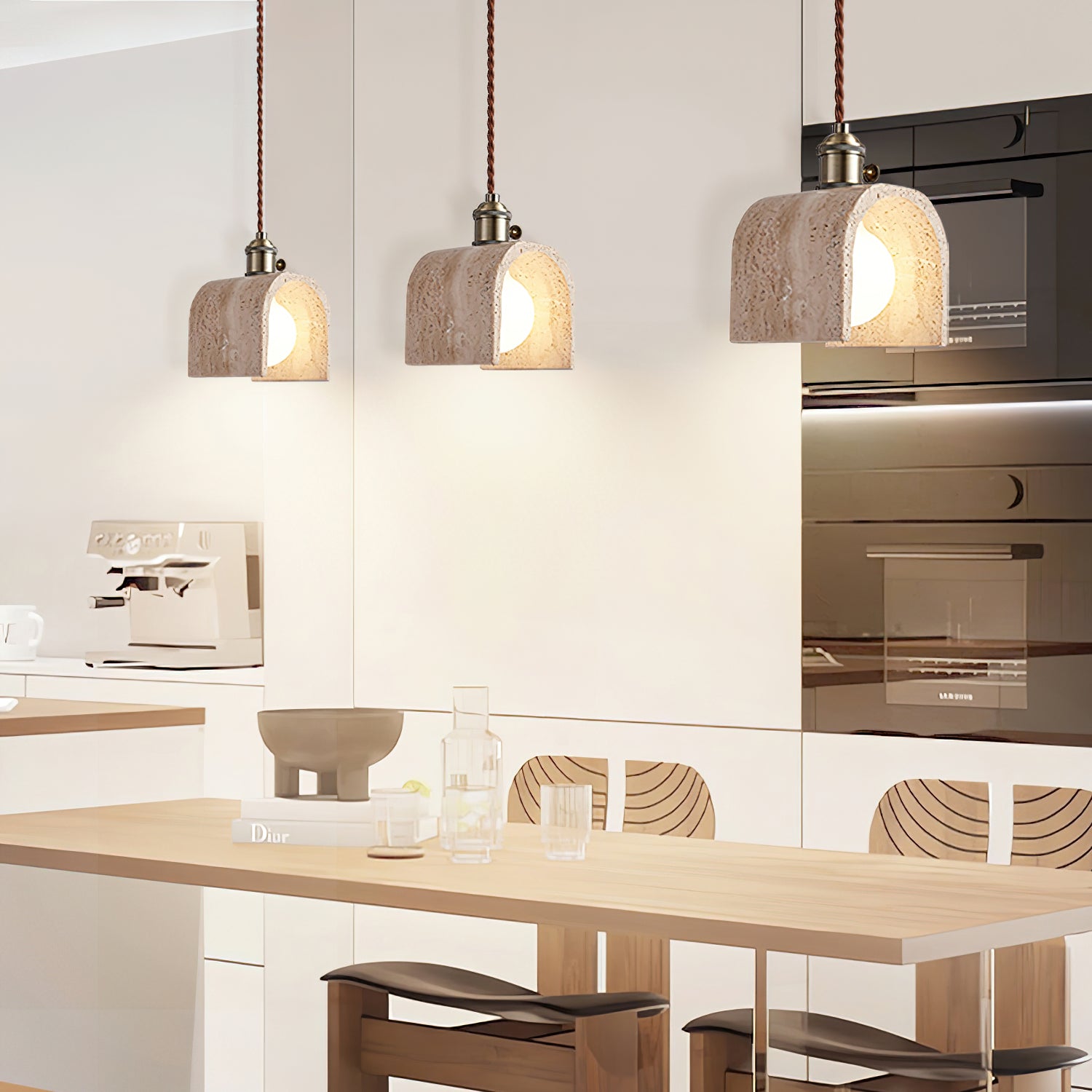Lysorel Travertine Pendant Light - Lamp Outdoor