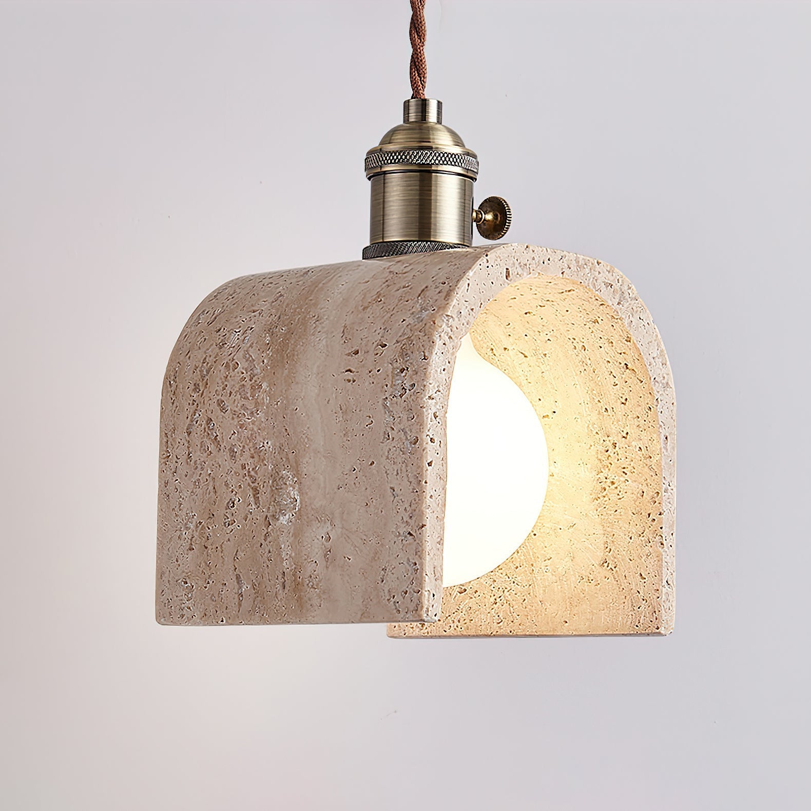 Lysorel Travertine Pendant Light - Lamp Outdoor