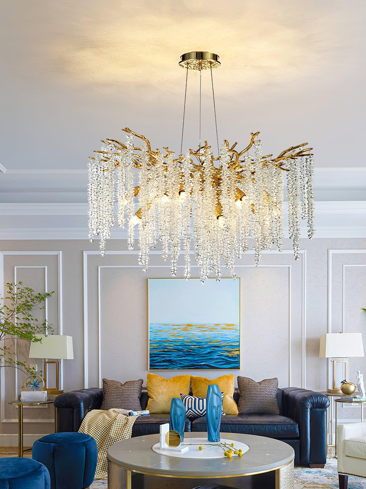 Albero Crystal Chandelier - Lamp Outdoor