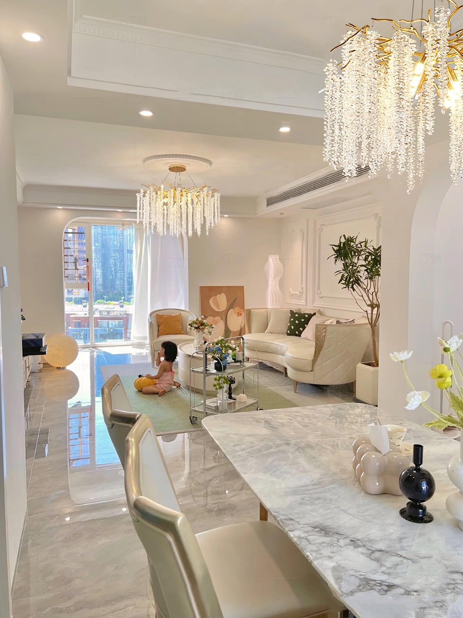 Albero Crystal Chandelier - Lamp Outdoor