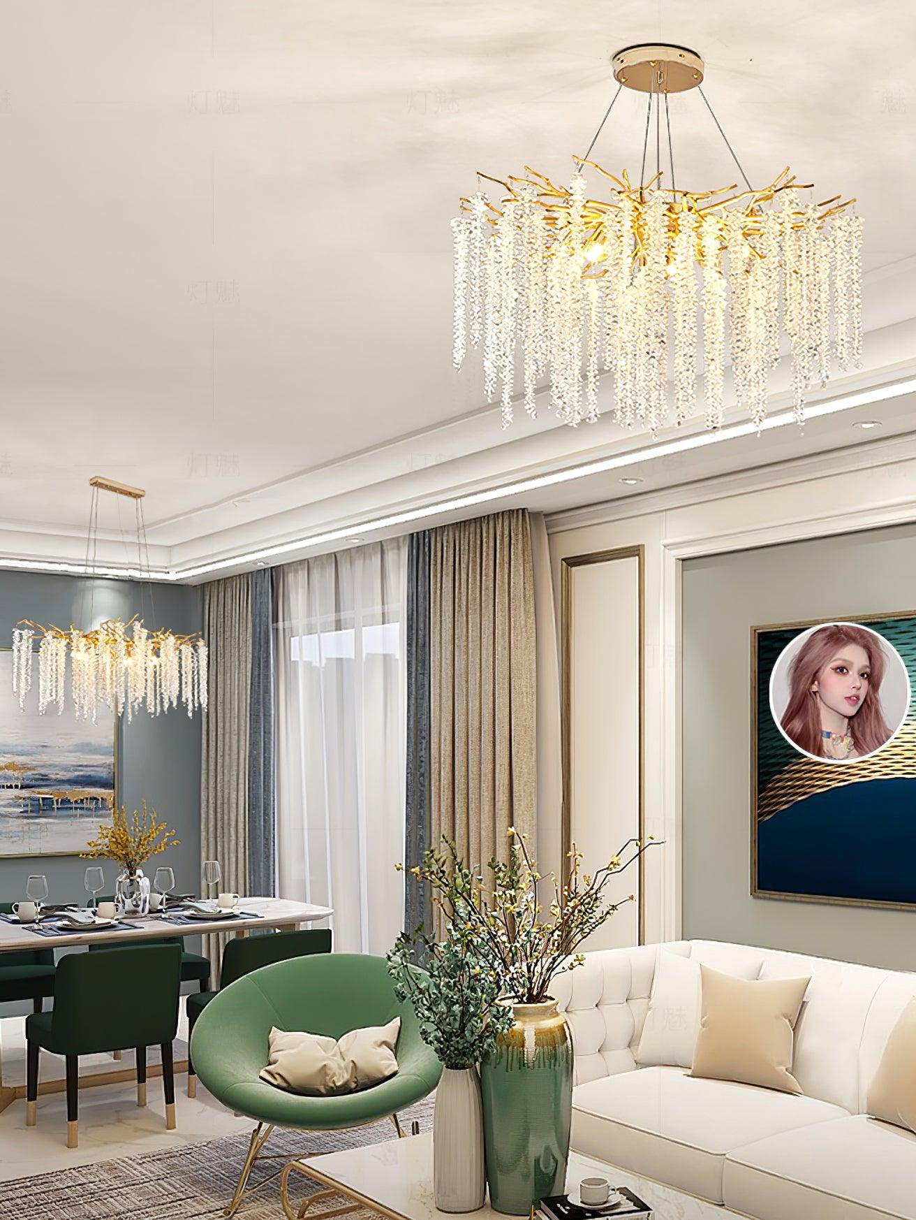 Albero Crystal Chandelier - Lamp Outdoor