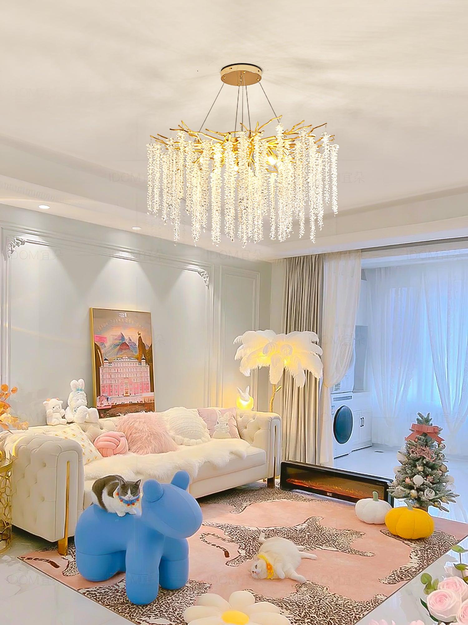 Albero Crystal Chandelier - Lamp Outdoor