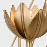Ulmaris Floral Metal Chandelier - Lamp Outdoor