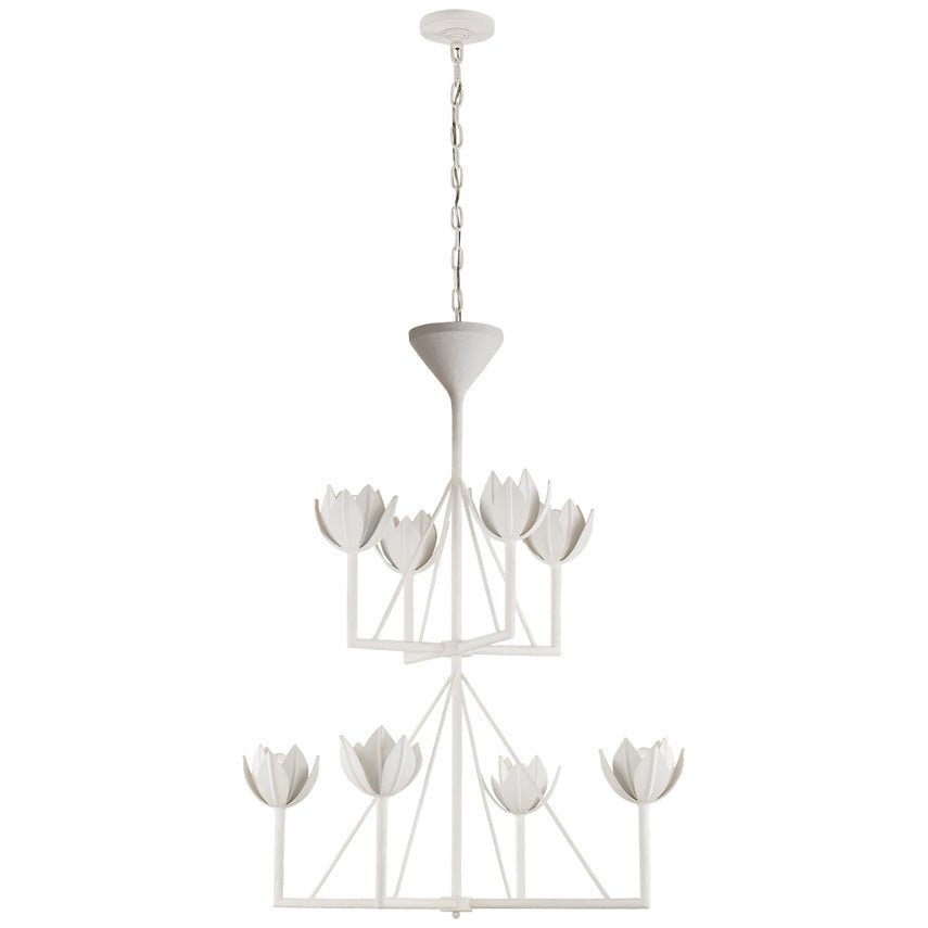Ulmaris Floral Metal Chandelier - Lamp Outdoor