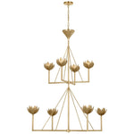 Ulmaris Floral Metal Chandelier - Lamp Outdoor