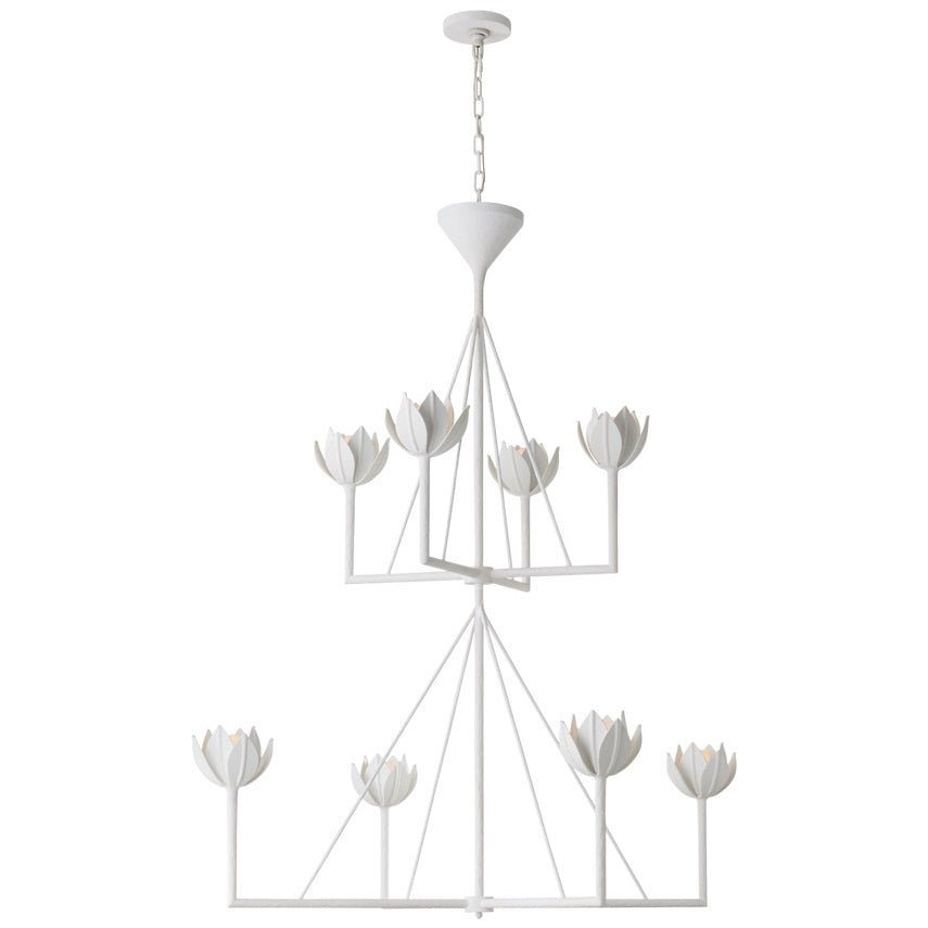 Ulmaris Floral Metal Chandelier - Lamp Outdoor