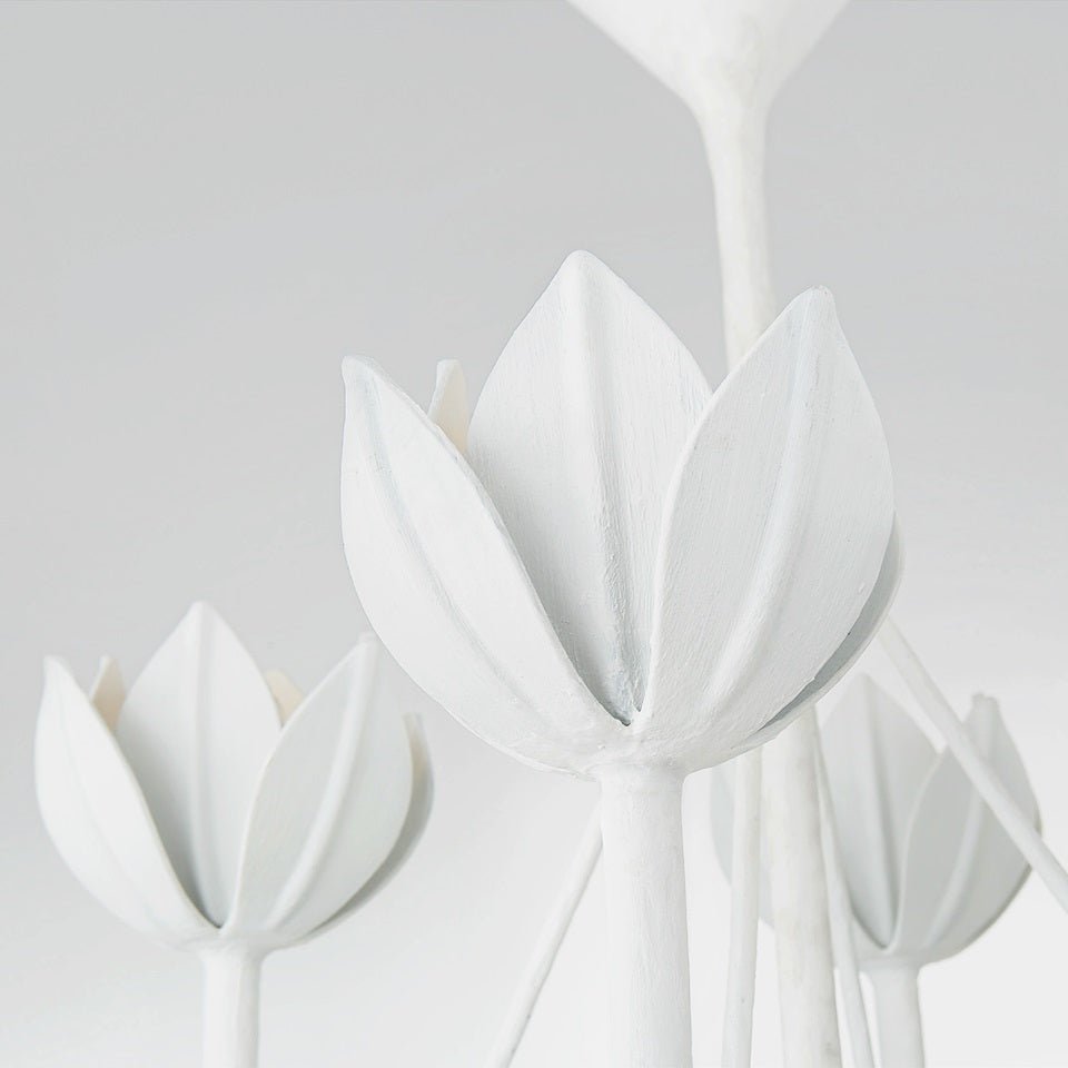 Ulmaris Floral Metal Chandelier - Lamp Outdoor