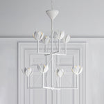 Ulmaris Floral Metal Chandelier - Lamp Outdoor