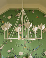 Ulmaris Floral Metal Chandelier - Lamp Outdoor