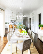 Ulmaris Floral Metal Chandelier - Lamp Outdoor