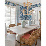 Ulmaris Floral Metal Chandelier - Lamp Outdoor