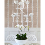 Ulmaris Floral Metal Chandelier - Lamp Outdoor