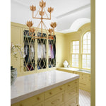 Ulmaris Floral Metal Chandelier - Lamp Outdoor
