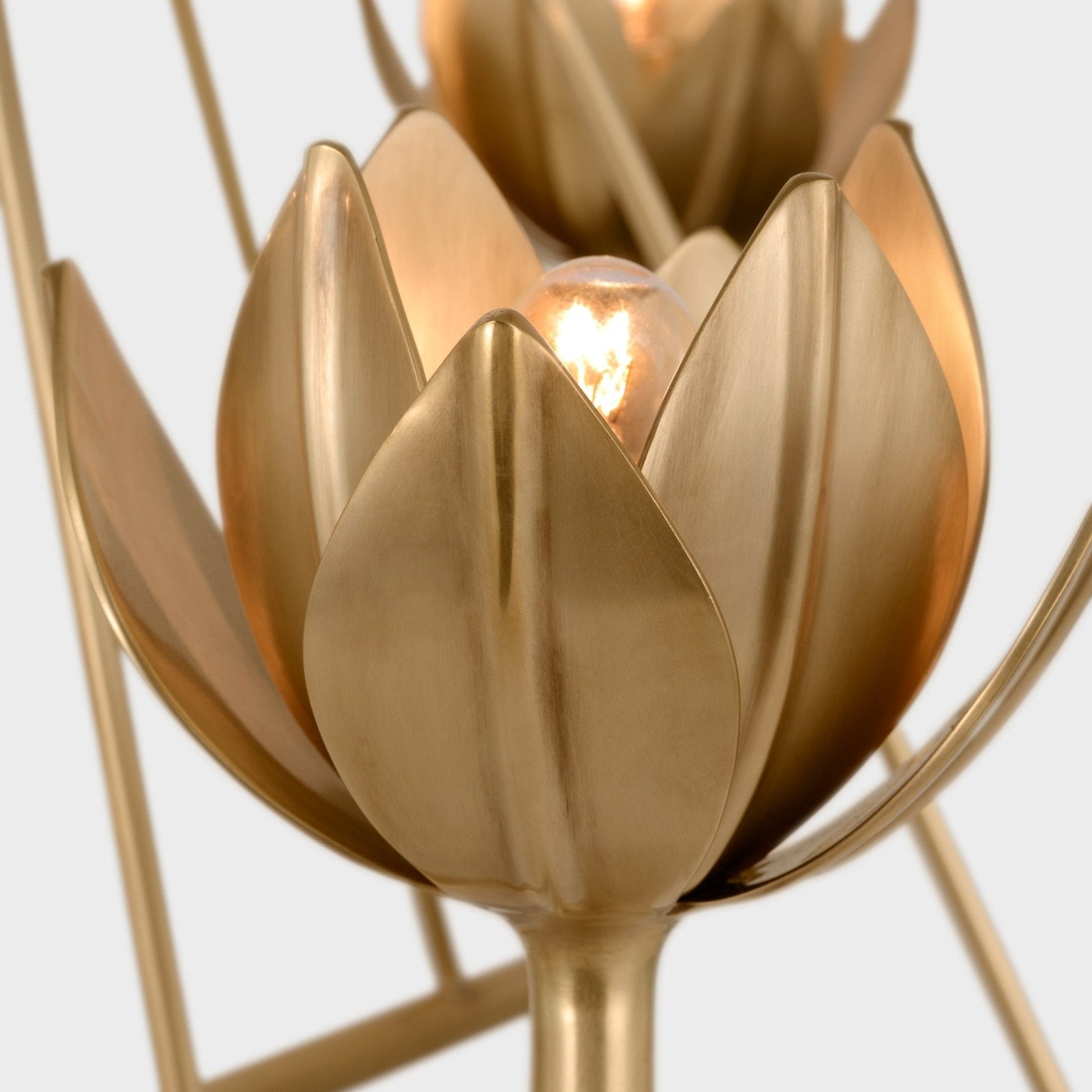 Ulmaris Floral Metal Chandelier - Lamp Outdoor