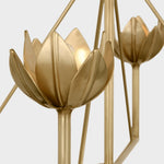 Ulmaris Floral Metal Chandelier - Lamp Outdoor